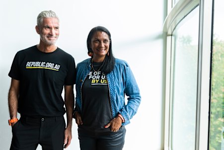 Peris and Craig Foster were co-chairs of the Australian Republic Movement before both stepped down over differences of opinion on the Israeli-Palestinian conflict.
