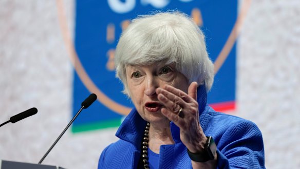 “Our supply chains are not secure”: US Treasury Secretary Janet Yellen.