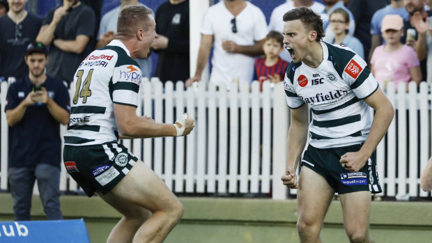 Warringah clinched a remarkable win over Manly in their Shute Shield clash on Saturday. 