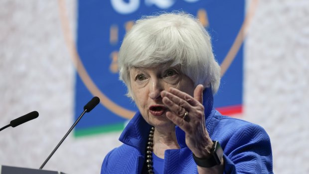“Our supply chains are not secure”: US Treasury Secretary Janet Yellen.