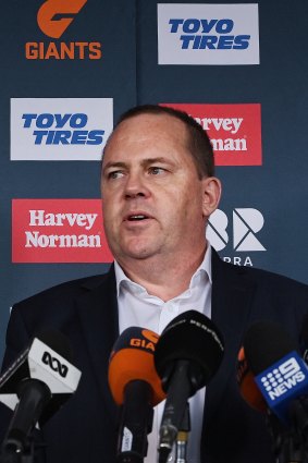 GWS Giants CEO Dave Matthews.