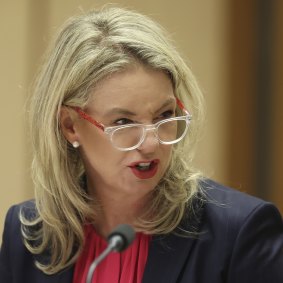 Senator Bridget McKenzie during a Senate hearing examining the administration of sports grants.