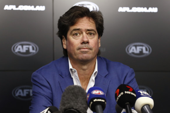AFL CEO Gillon McLachlan announces the AFL Investigation has been concluded.