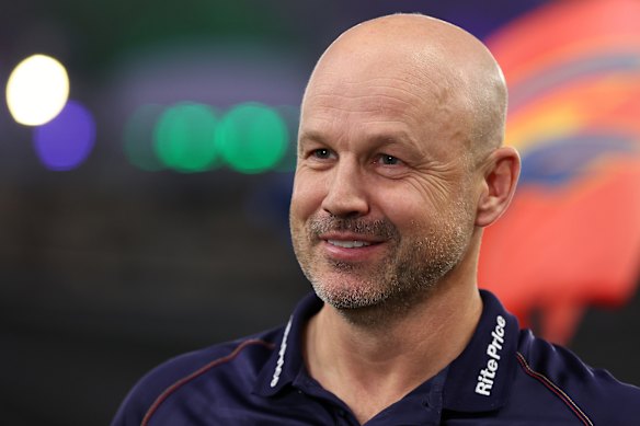 Crows coach Matthew Nicks.