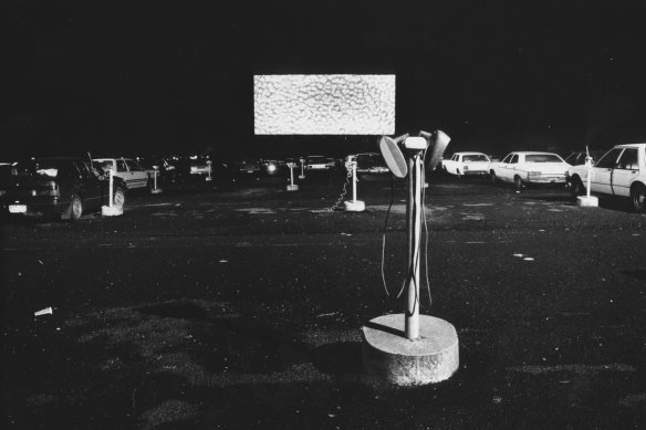 Coburg Twin Drive-In, 1990.