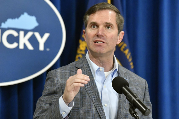 Kentucky Governor Andy Beshear’s stock has risen dramatically in recent months.