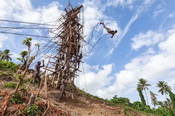 The original bungee jump.