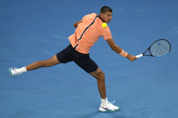 Alexei Popyrin’s run at the Australian Open has come to an end.