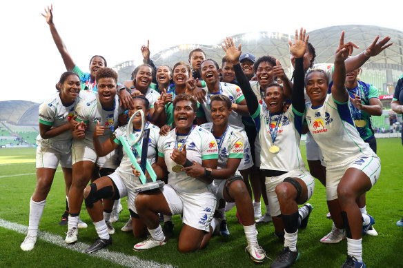 Fijiana Drua won the Super W title in 2022, their first season in the competition.