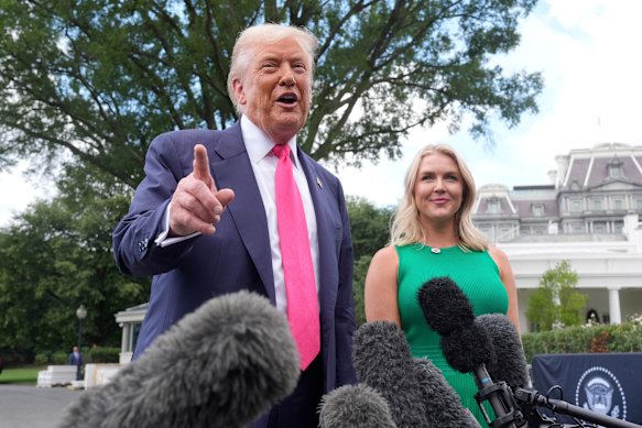 Karoline Leavitt, now 29, was the youngest person to hold the role of press secretary. When she left at the end of August, President Donald Trump described her as one of his “most trusted aides.”
