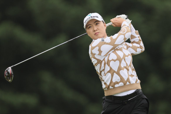 Minjee Lee produced an impressive second round.