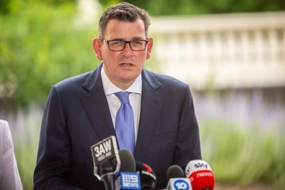 Victorian Premier Daniel Andrews.