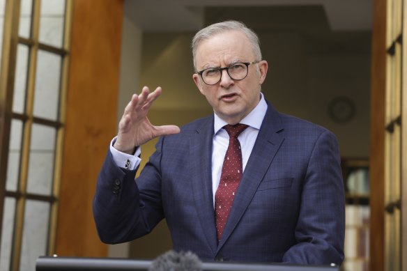 Prime Minister Anthony Albanese says Donald Trump’s election victory won’t impact the AUKUS pact.