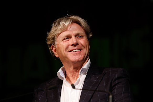 Dermott Brereton’s 1980s battles with Essendon are the stuff of football legend.