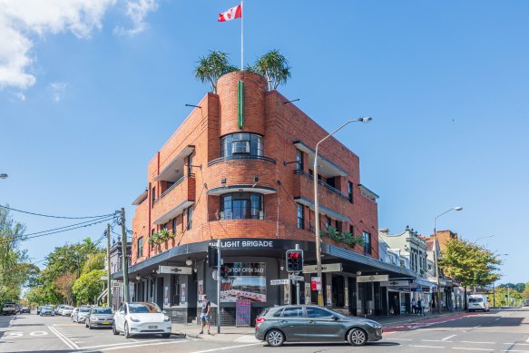 The Light Brigade Hotel stands on the highest point in Paddington