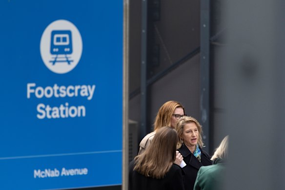 Public Transport Minister Vicki Ward said the cross-city train service would streamline commutes. 