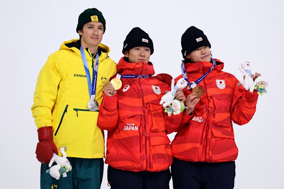 Japan’s Yuto Tosuka wins gold, Scotty James wins silver and Ryusei Yamada wins bronze.