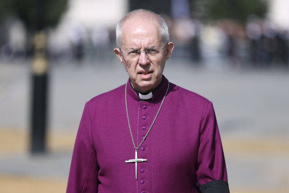 The Archbishop of Canterbury Justin Welby.