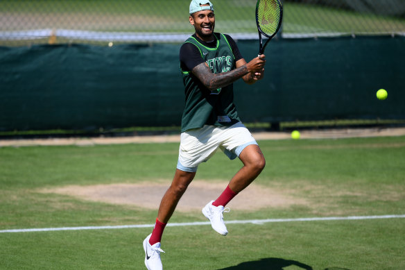 Nick Kyrgios is in a “pretty sweet position”, according to Wally Masur.