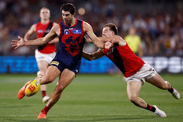 Christian Petracca can still turn a game but he can also forget to do the basics. 