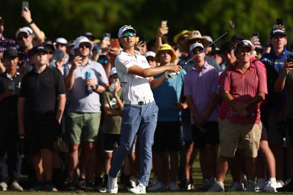 Min Woo Lee has the Australian PGA lead after the second round.