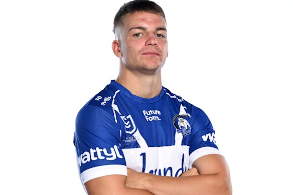 Bulldogs youngster Mitchell Woods has had an injury disrupted start to his career.