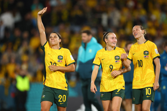 A home World Cup win would be worth big coin to the Matildas.