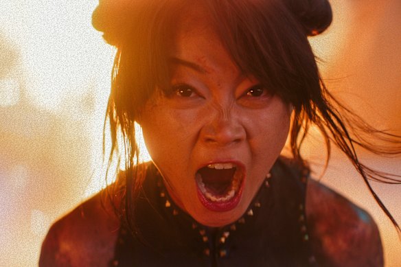  Callina Liang as Chun-Li, an Interpol agent on a revenge mission. 