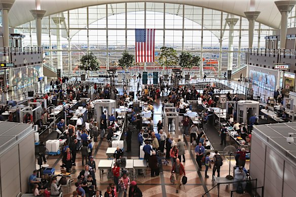 The airport has added 17 new security screening lanes.