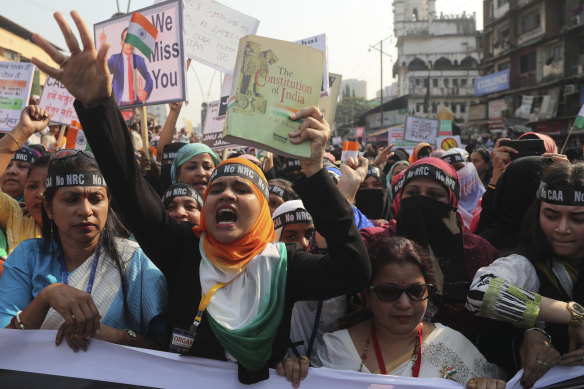 Protests against the new citizenship law have swept across India.