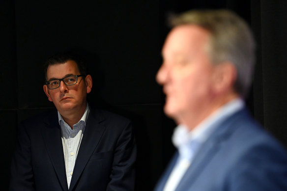 Premier Daniel Andrews said the state had "zero chance" of driving down cases if people refused to follow the rules. 