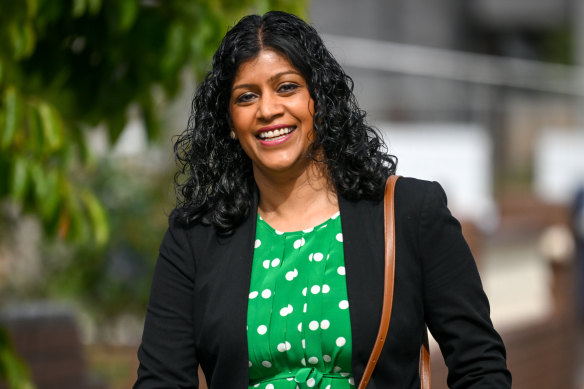 Greens leader Samantha Ratnam.