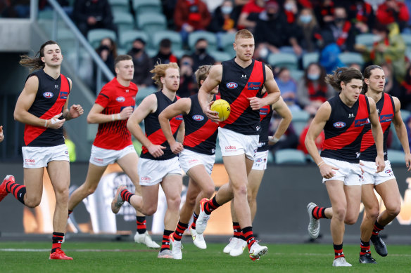 The Bombers played finals last year but lost to the Bulldogs.