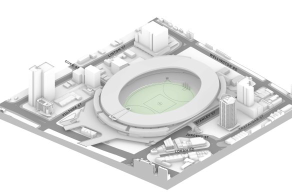 The Gabba design concept as seen in the project validation report.