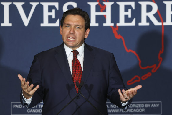 Florida Governor Ron DeSantis