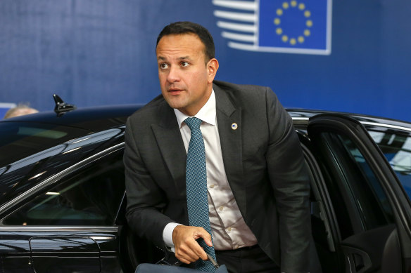 Irish Prime Minister Leo Varadkar.