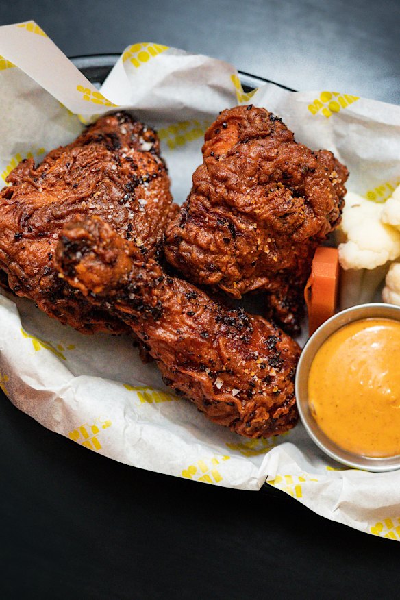 MFC - Morty’s Fried Chicken. 