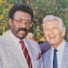 Clive Lloyd and Bob Hawke in 1985.