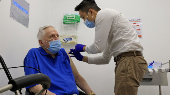 Army medics will assist in the effort to vaccinate aged care residents.