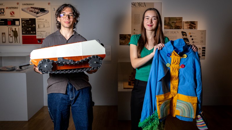 Maya has a grandmother with dementia. In VCE, she sewed her a sense of solace