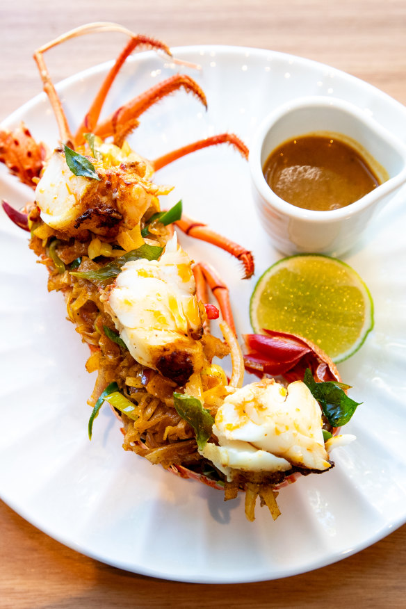 Kurumba’s signature lobster kottu.