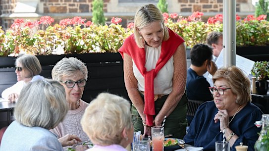 Brighton resident discuss the state government’s plans for the area.