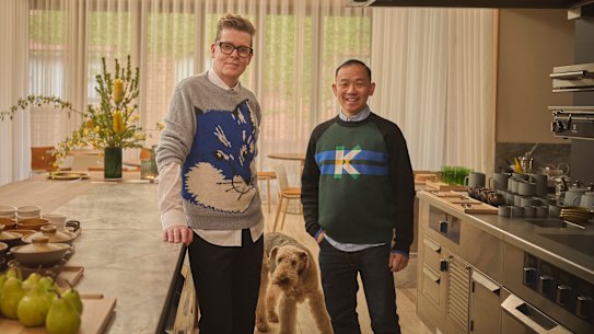 David Cook-Doulton (left) says of Martin Shew: “He marketed himself and I bought the pitch!”