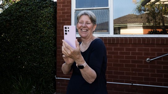 Deborah Martin, head trainer at the Hills District Computer Pals club, is is constantly discovering new ways to integrate technology into her life.