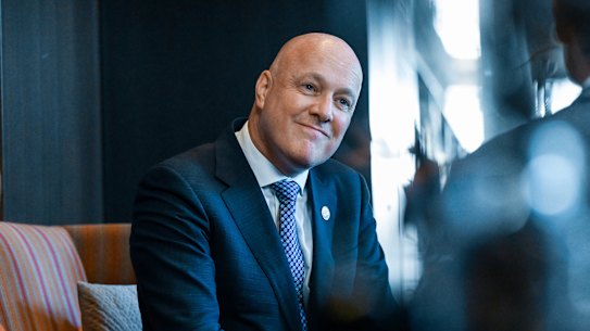 New Zealand Christopher Mark Luxon. 5th March 2024