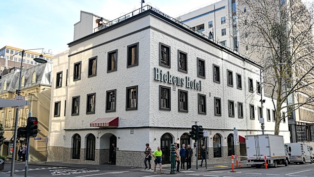 The 1110-person Hickens Hotel now has two additional levels.