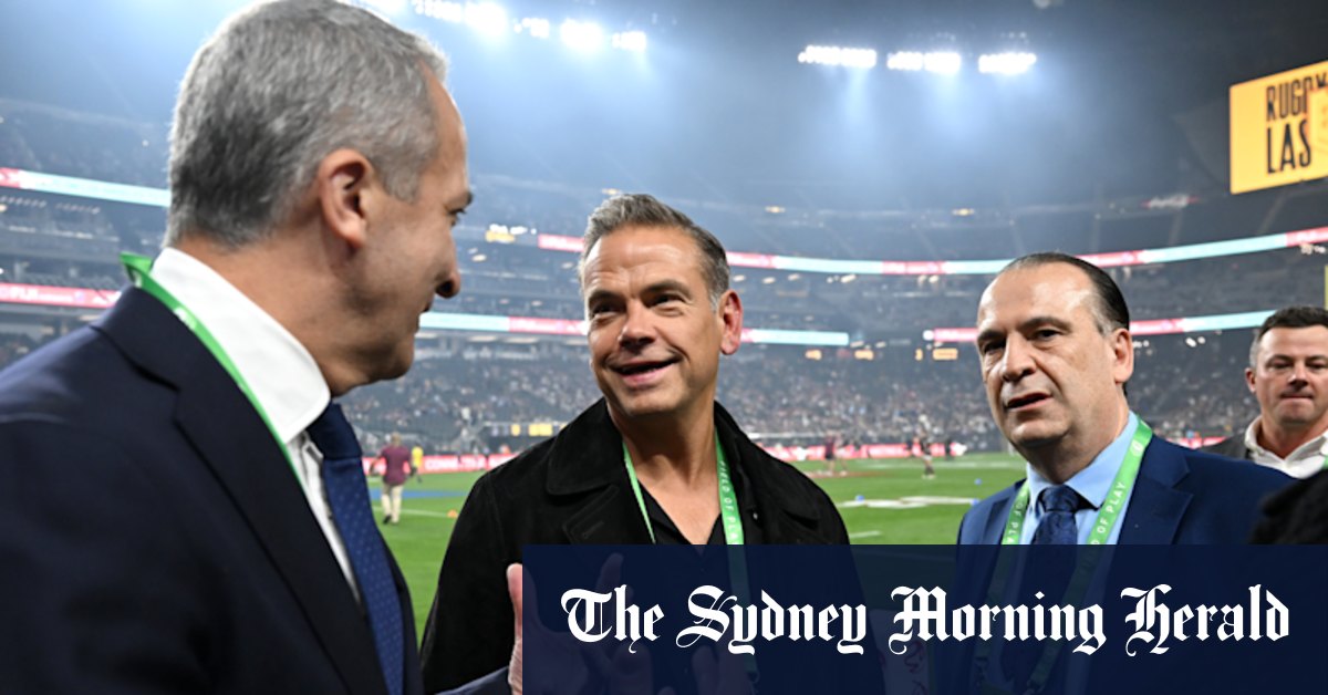 Albo, Murdoch . . . Allan: Inside the NRL’s grand final suite