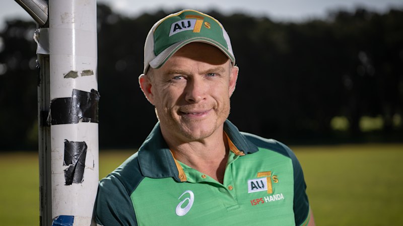 He coached Australia to Olympic sevens gold. Now he’s tasked with winning a 15-a-side World Cup