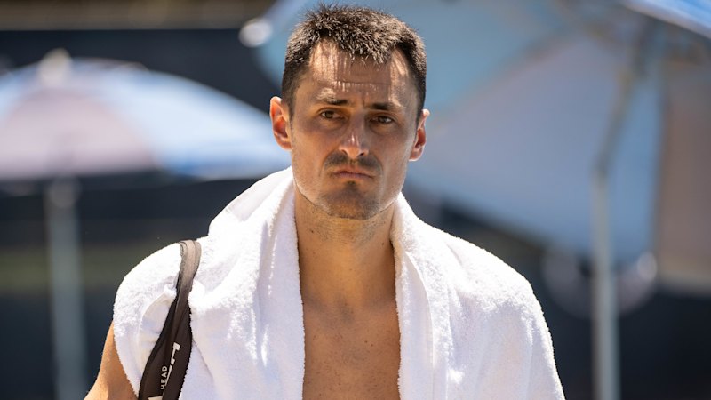 Bernard Tomic se je po igranju v Ruandi in Kazahstanu hitro poslovil od Sydneyja