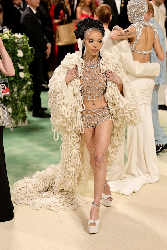 FKA Twigs in Stella McCartney.